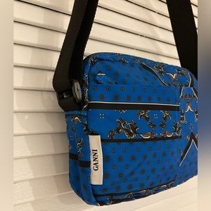GANNI nylon shoulder bag